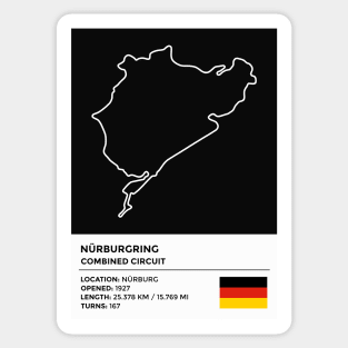 Nürburgring - Combined Circuit [info] Sticker